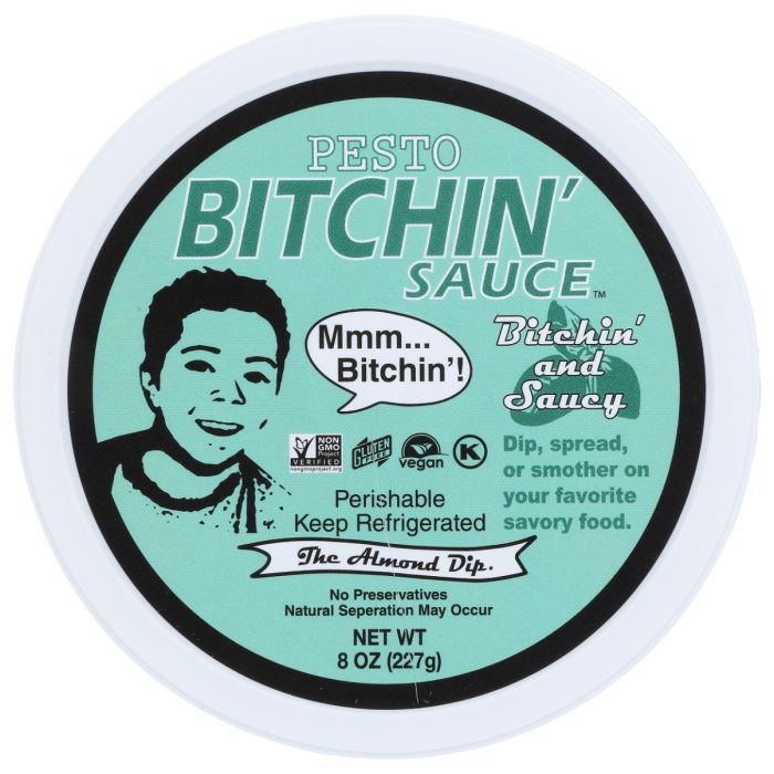 BITCHIN SAUCE: The Almond Dip Pesto, 8 oz