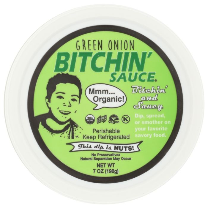 THIS DIP IS NUTS: Dip Green Onion Organic, 7 oz