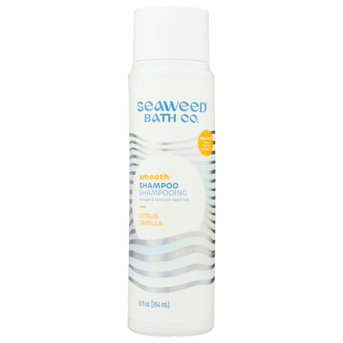 SEAWEED BATH COMPANY: Smooth Shampoo Citrus Vanilla, 12 oz