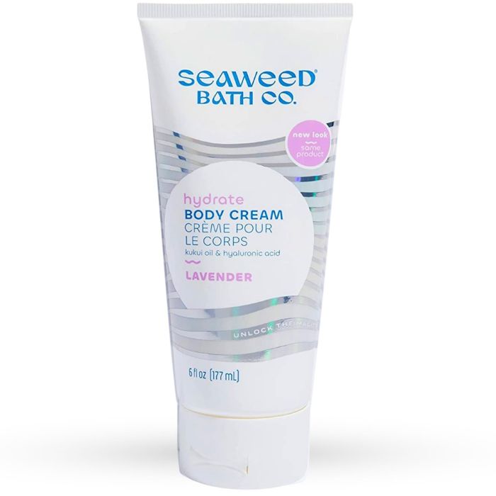 SEAWEED BATH COMPANY: Body Cream Lavender, 6 oz
