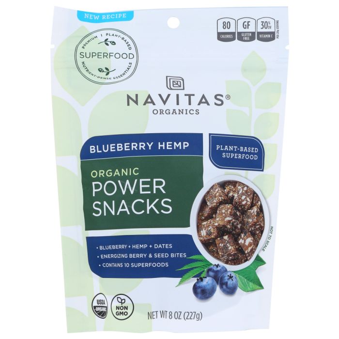 NAVITAS: SNACK SPRFD BLBRY HEMP ORG (8.000 OZ)