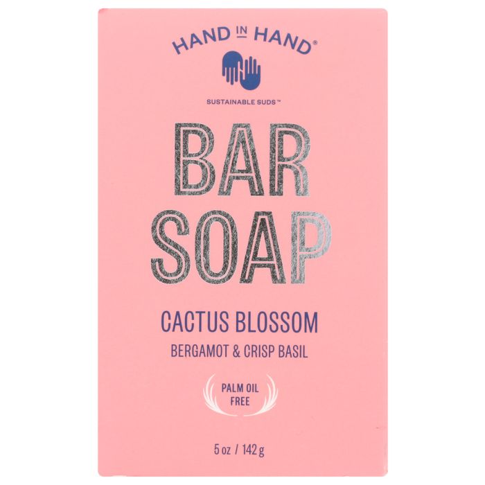 HAND IN HAND: Cactus Blossom Soap Bar, 5 oz