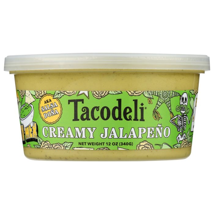 TACODELI: Creamy Jalapeno Salsa, 12 oz