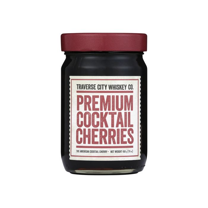 TRAVERSE CITY WHISKEY COMPANY: Premium Cocktail Cherries, 450 gm
