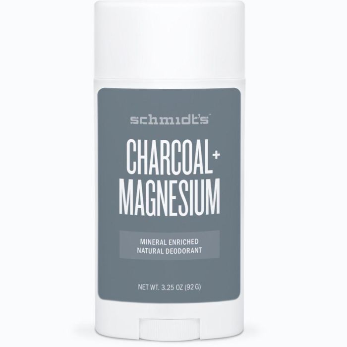 SCHMIDTSDE: Deodorant Stick Charcoal, 3.25 oz