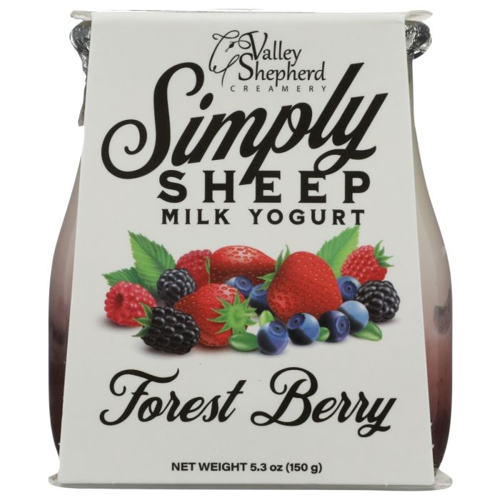 VSC SIMPLY SHEEP YOGURT: Forest Berry Yogurt, 5.3 oz