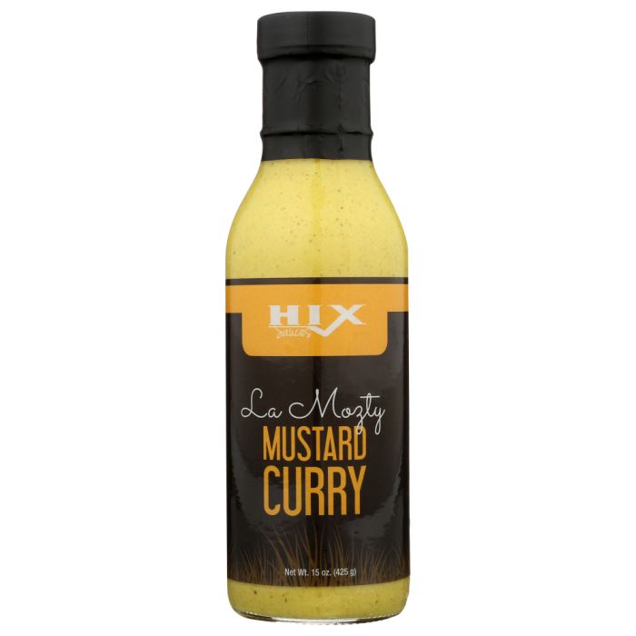 HIX SAUCES: Sauce Mustard Curry, 15 oz