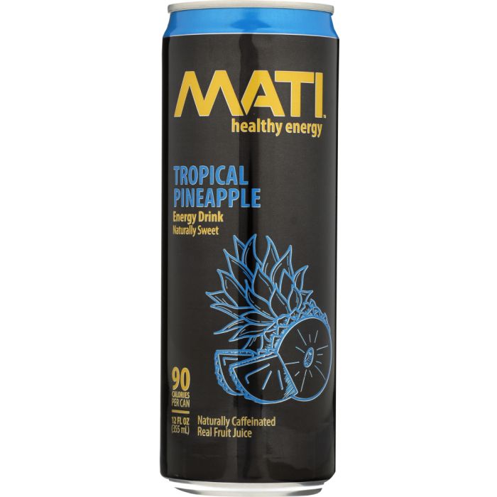MATI ENERGY: Drink Energy Tropical, 12 oz