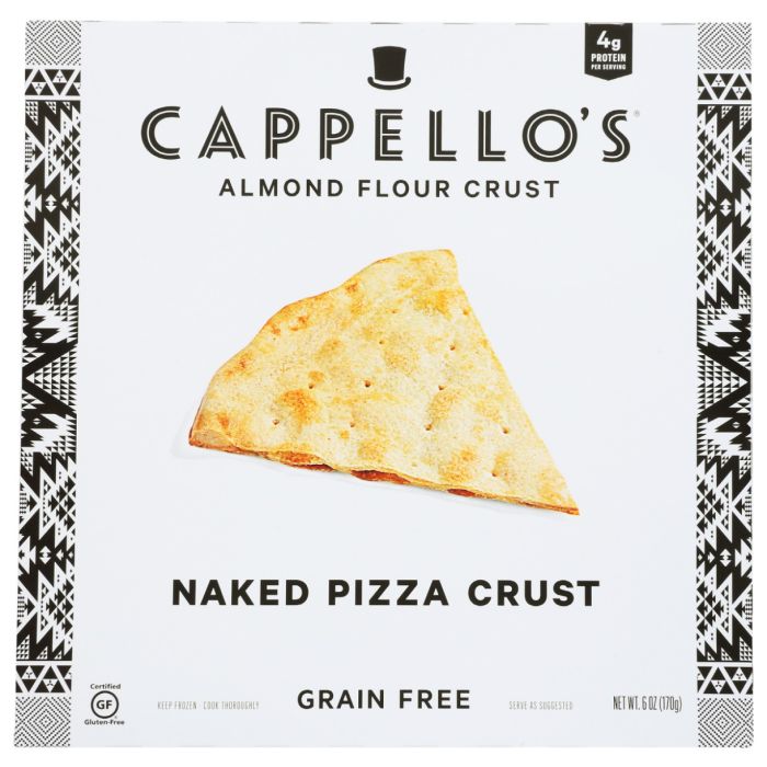 CAPPELLOS: Naked Pizza Crust, 6 oz