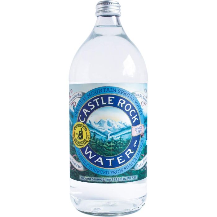 CASTLE ROCK: Still Spring Water, 1 lt