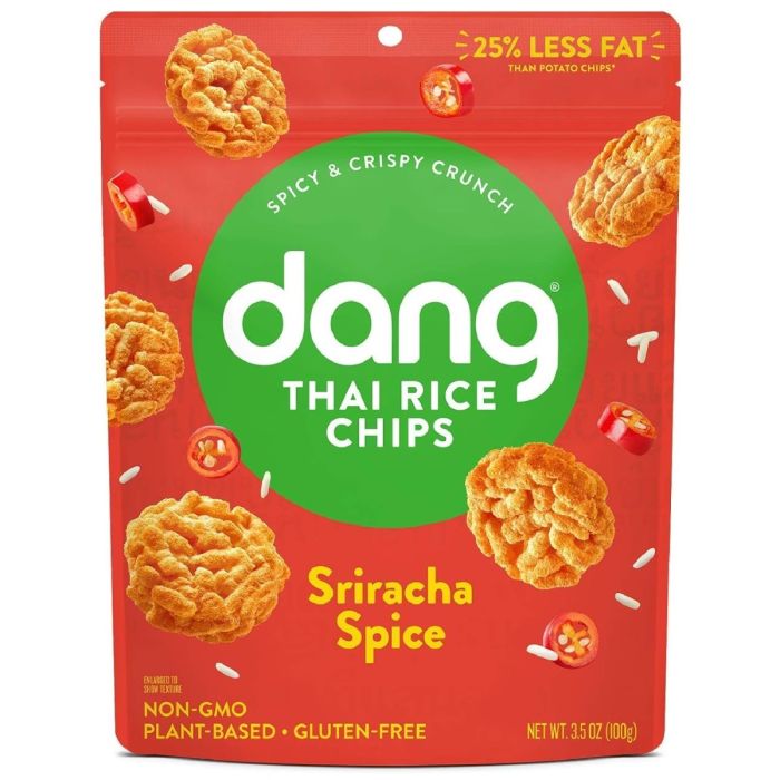 DANG: Chips Sriracha Spice Sticky Rice, 3.5 oz