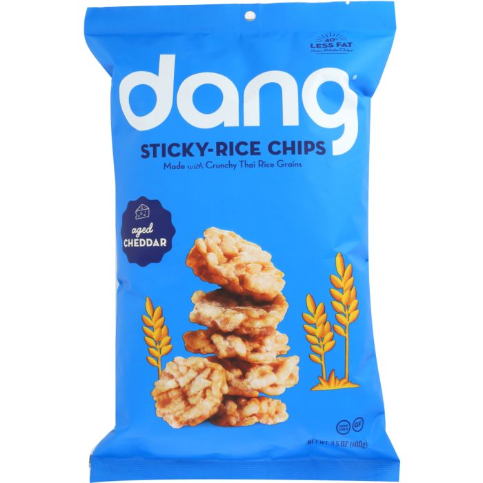 DANG: Rice Aged Cheddar Chips, 3.5 oz