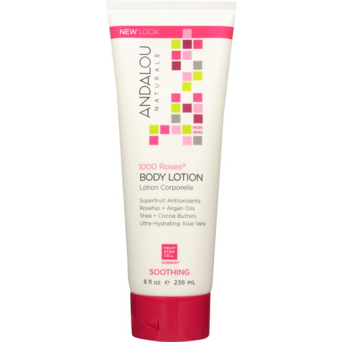ANDALOU NATURALS: 1000 Roses Soothing Body Lotion, 8 oz
