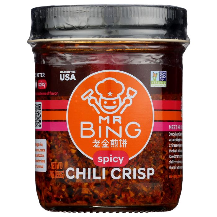 MR BING: Chili Crisp Spicy, 7 oz