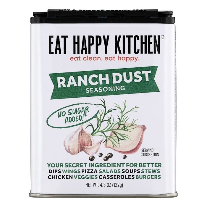 EAT HAPPY KITCHEN: Ranch Dust Seasoning, 4.3 oz