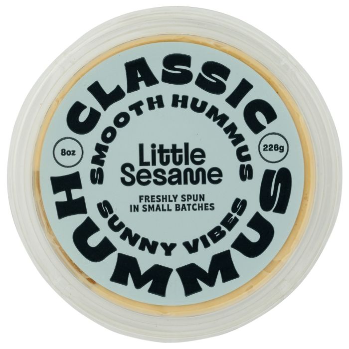 LITTLE SESAME: Smooth Classic Hummus, 8 oz