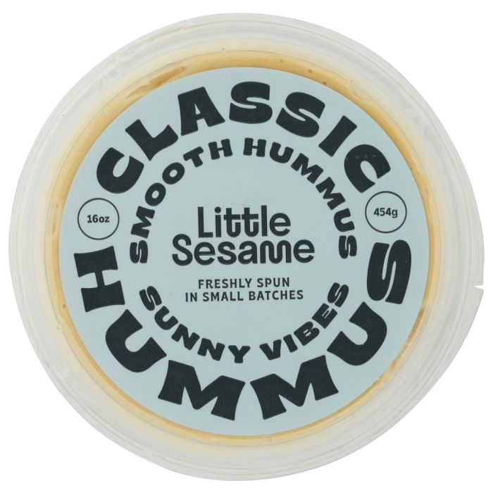 LITTLE SESAME: Smooth Classic Hummus, 16 oz