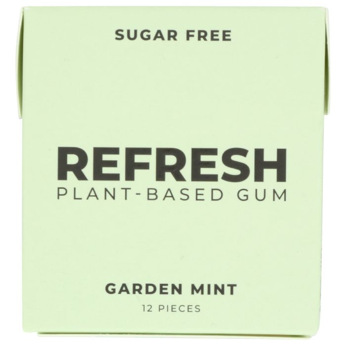 REFRESH GUM: Gum Garden Mint, 12 pc