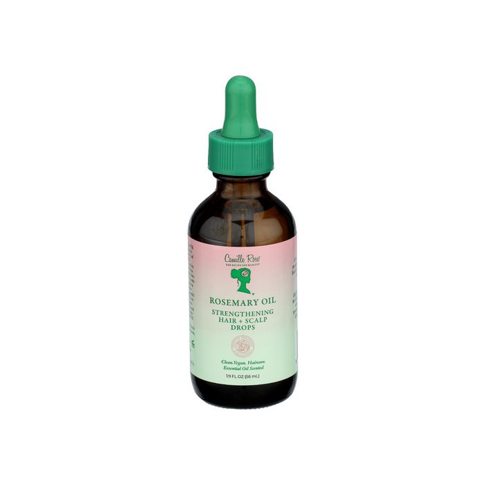 CAMILLE ROSE: Rosemary Oil Strengthening Hair Plus Scalp Drops, 1.9 fo
