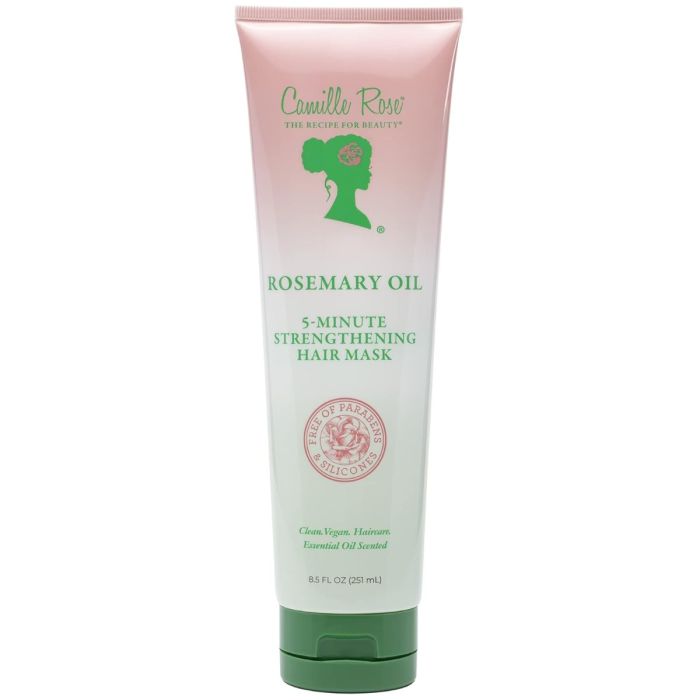 CAMILLE ROSE: Rosemary Oil 5 Minute Strengthening Hair Mask, 8.5 fo