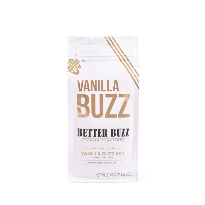 BETTER BUZZ COFFEE ROASTERS: Vanilla Buzz Mix, 20 oz
