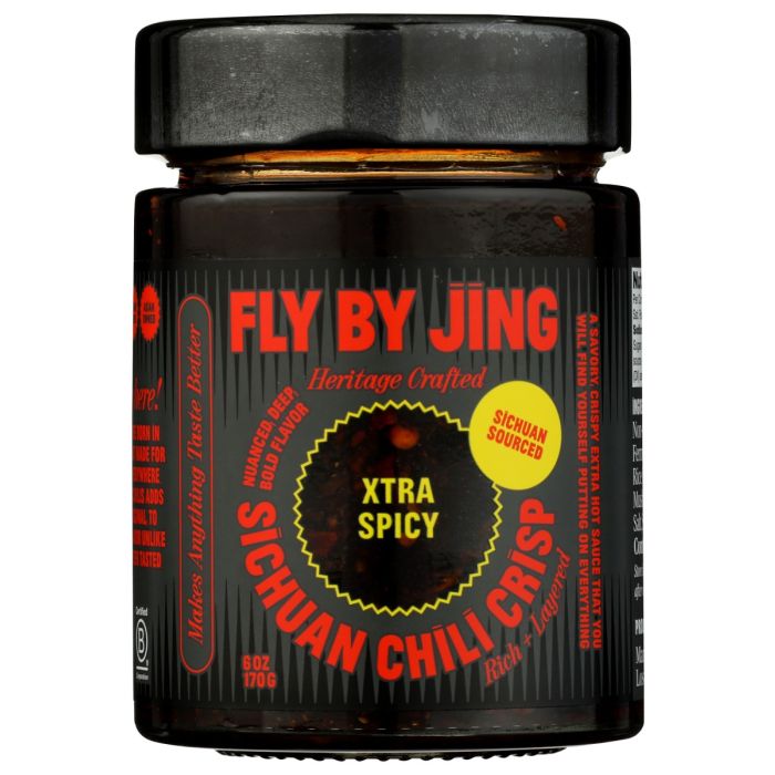 FLY BY JING: Xtra Spicy Sichuan Chili Crisp, 6 oz