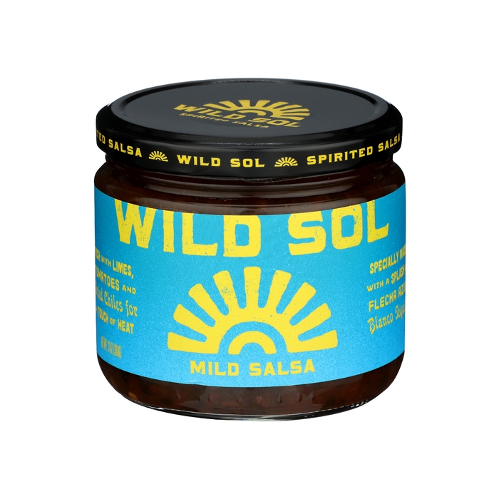 WILD SOL: Mild Salsa, 11 oz