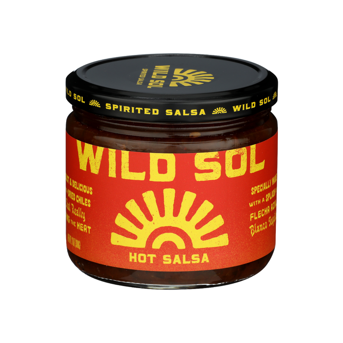 WILD SOL: Hot Salsa, 11 oz
