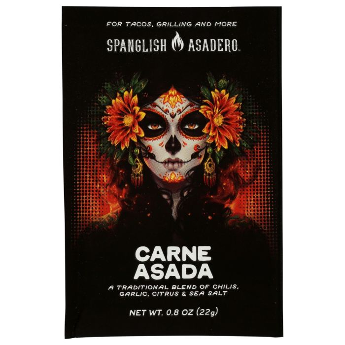 SPANGLISH ASADERO: Carne Asada Seasoning, 0.8 oz