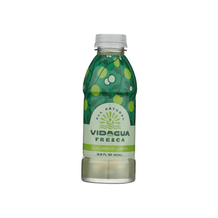 VIDAGUA: Agua Fresca Cucumber Lemon, 16.9 fo