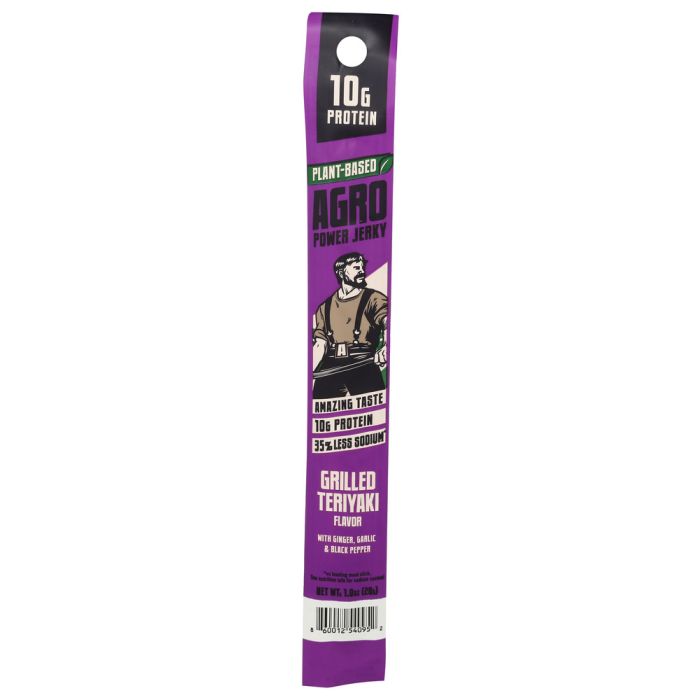 AGRO: Grilled Teriyaki Jerky Stick, 1 oz