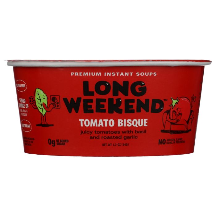 LONG WEEKEND: Tomato Bisque Soup, 1.2 oz