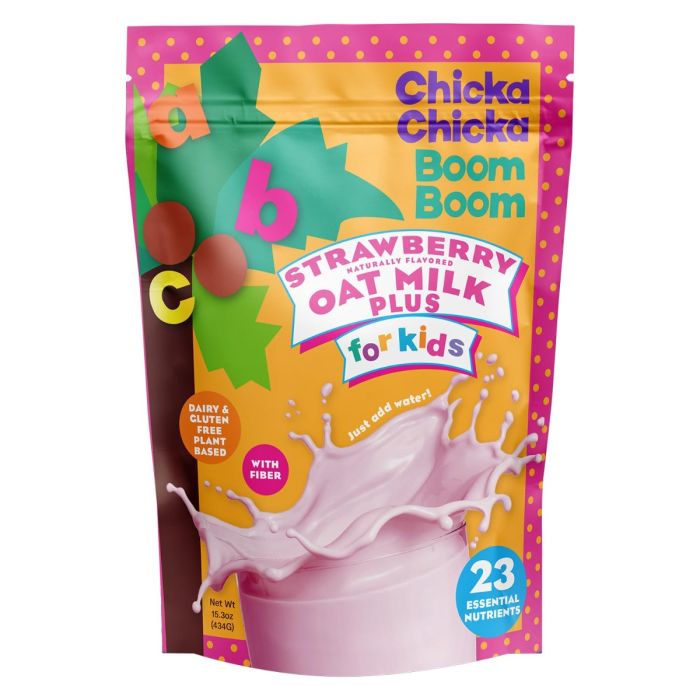 CHICKA CHICKA BOOM BOOM: Strawberry Milk Plus For Kids, 15.3 oz