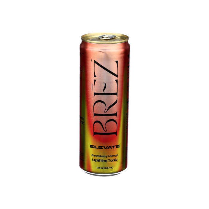 BREZ: Elevate Strawberry Mango Uplifting Tonic, 12 fo