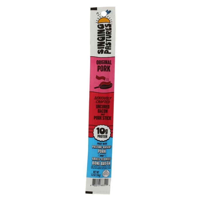 SINGING PASTURES: Original Pork Sticks, 1.2 oz