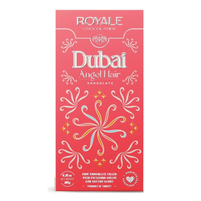ROYALE CHOCOLATIER: Dubai Angel Hair Chocolate, 180 gm