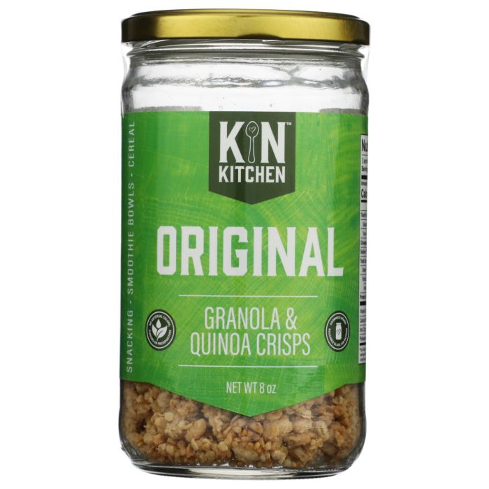 KIN KITCHEN: Original Granola & Quinoa Crisps, 8 oz