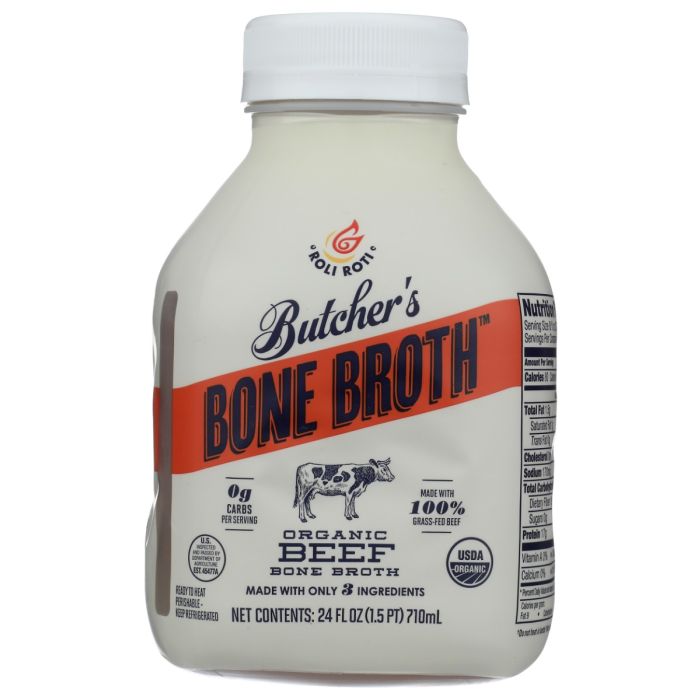 ROLI ROTI: Organic Beef Bone Broth, 24 oz