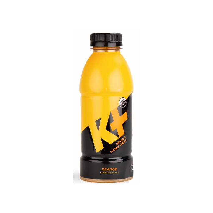 K PLUS ORGANIC SPORTS DRINK: Beverage Sport Orange, 16.9 oz