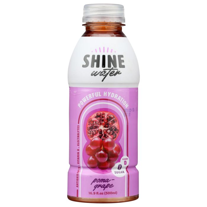 SHINEWATER: Poma Grape Water, 16.9 fo