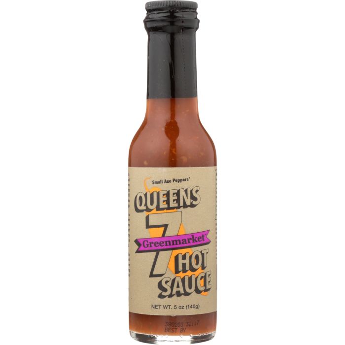 SMALL AXE PEPPERS: Sauce Hot Queens 7, 5 oz