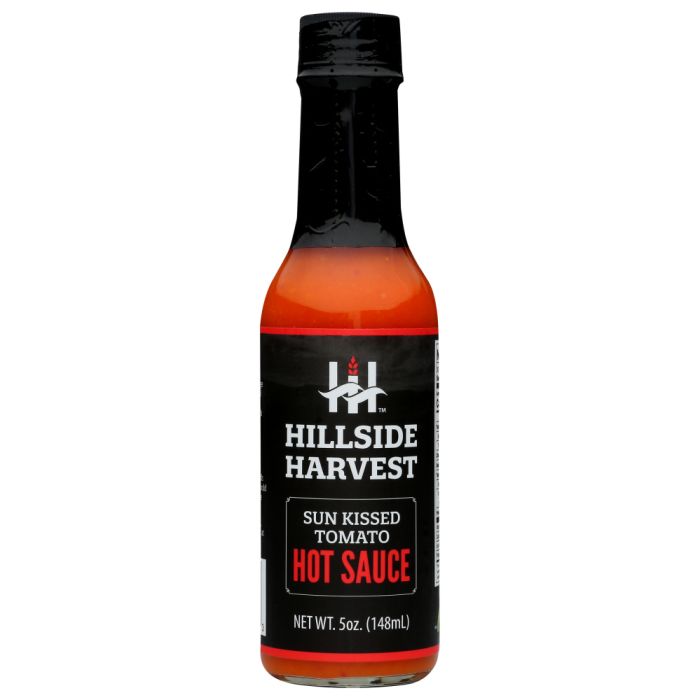 HILLSIDE HARVEST: Sun Kissed Tomato Hot Sauce, 5 fo