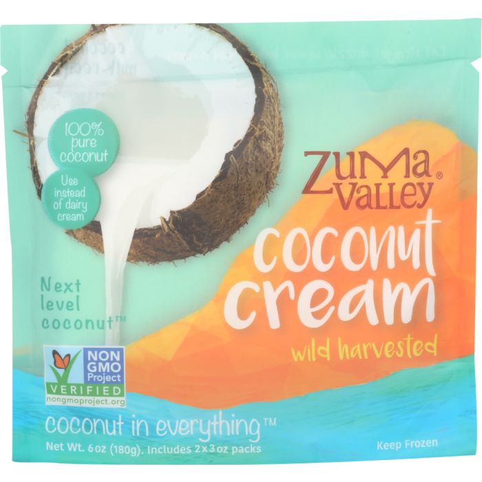 ZUMA VALLEY: Coconut Cream Cold-Pressed, 6 oz