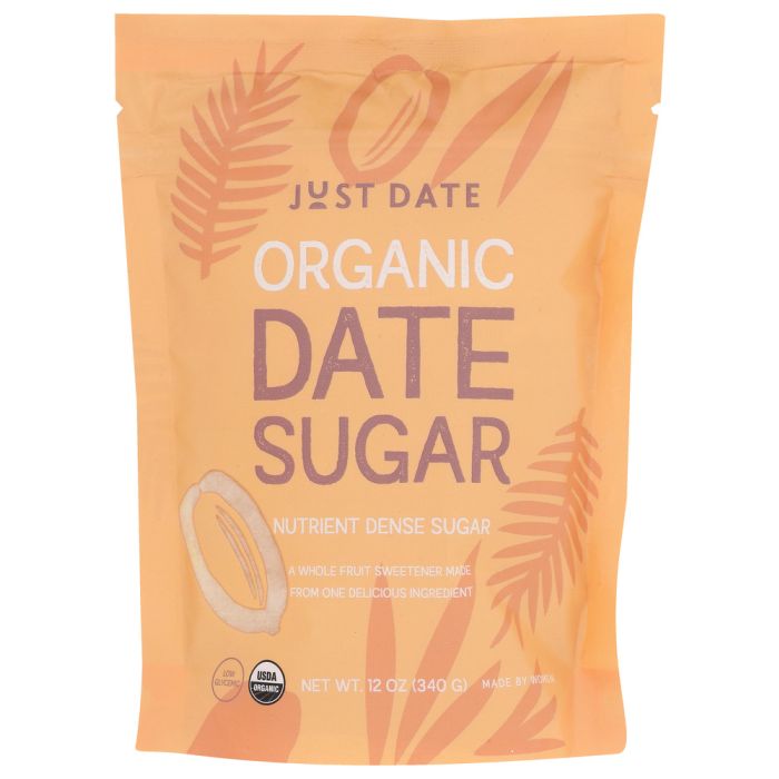 JUST DATE SYRUP: Organic Date Sugar, 12 oz