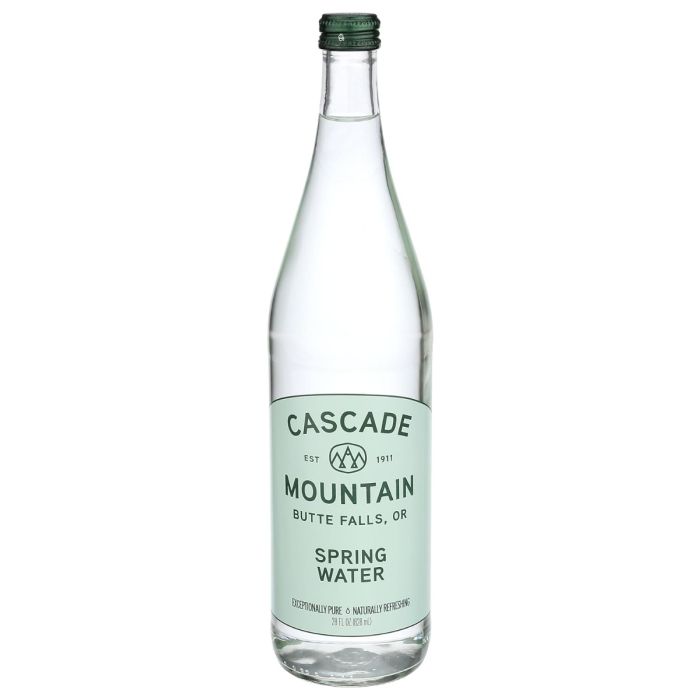 CASCADE MOUNTAIN: Spring Water, 28 fo