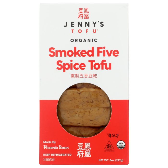 JENNY'S TOFU: Smoked Five Spice Tofu, 8 oz