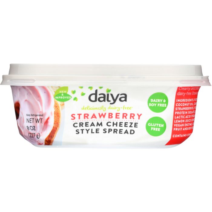 DAIYA: Strawberry Cream Cheese Style Spread, 8 oz