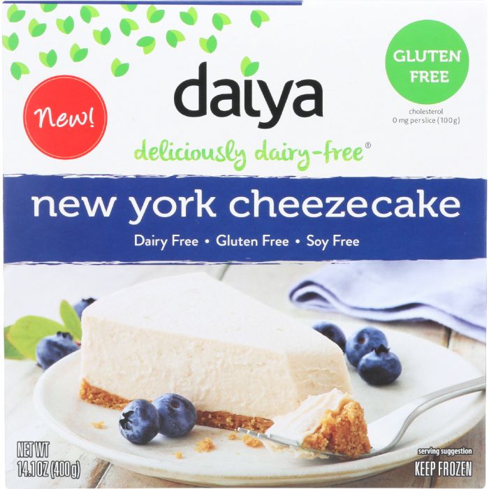 DAIYA: Cheesecake New York Style Dairy Gluten And Soy Free, 14.1 oz