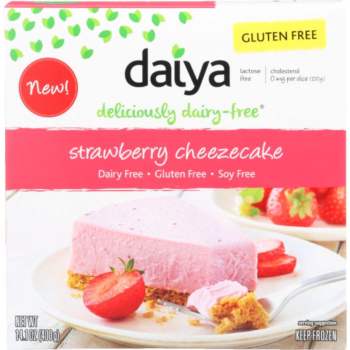 DAIYA: Vegan Strawberry Style Cheezecake, 14.1 oz