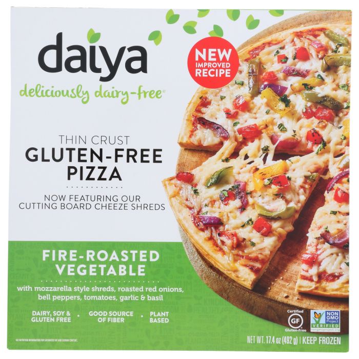 DAIYA: Fire Roasted Vegetable Pizza, 17.4 oz